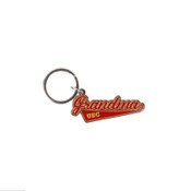 USC Trojans Block Grandma Shaped Brass Keychain